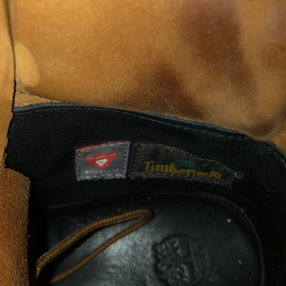 Mens sz.10 timberland boots w/ice soles - Picture 7 of 10